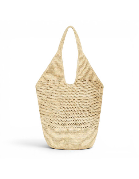 ANINE BING Sac raphia LEAH