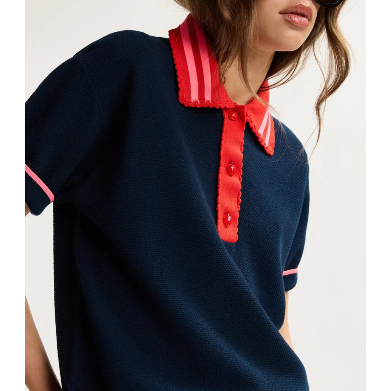 ESSENTIEL ANTWERP Polo KONTRAST