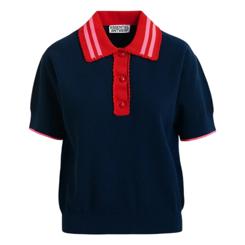 ESSENTIEL ANTWERP Polo KONTRAST