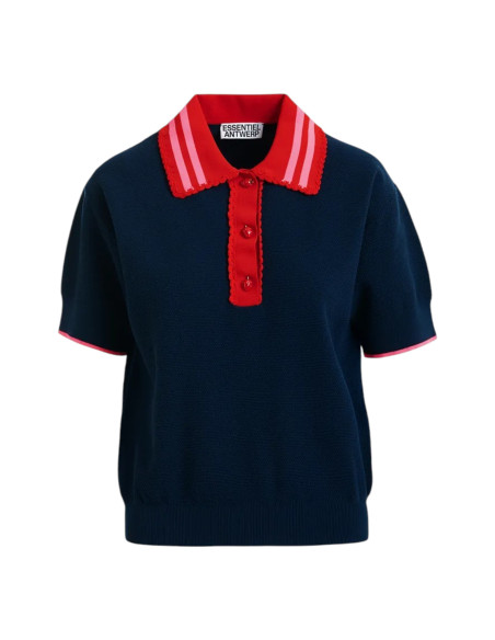 ESSENTIEL ANTWERP Polo KONTRAST
