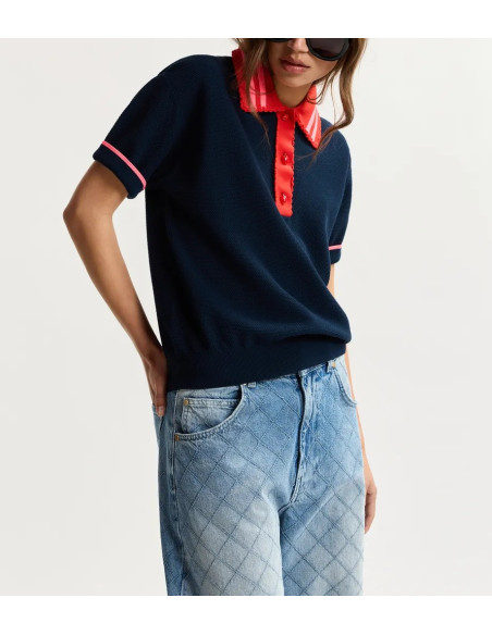 ESSENTIEL ANTWERP Polo KONTRAST