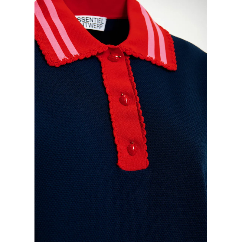 ESSENTIEL ANTWERP Polo KONTRAST