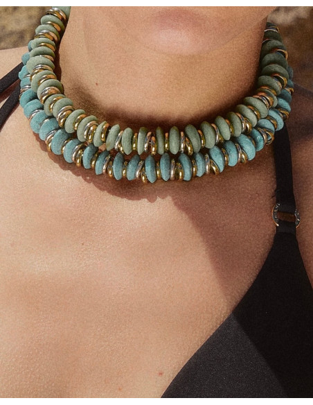 SIGAL Collier THALIA bleu