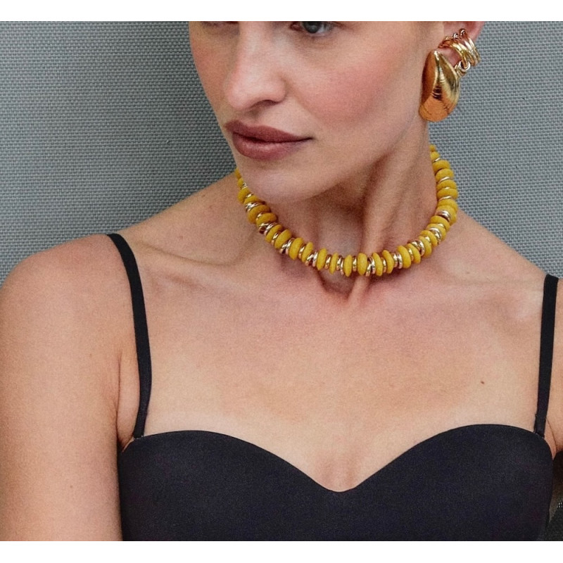 SIGAL Collier THALIA jaune