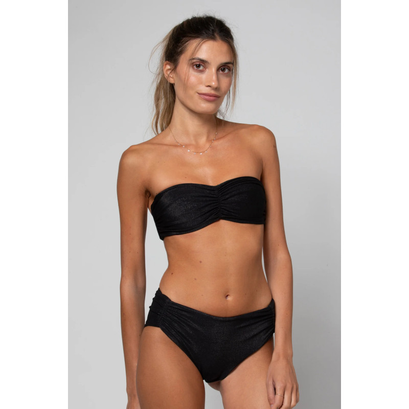 BELIZA Haut de Maillot ALICIA Lurex Black