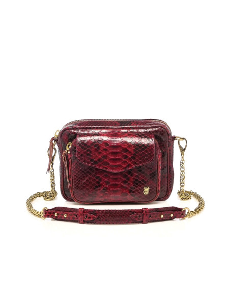 CLARIS VIROT Sac CHARLY burgundy