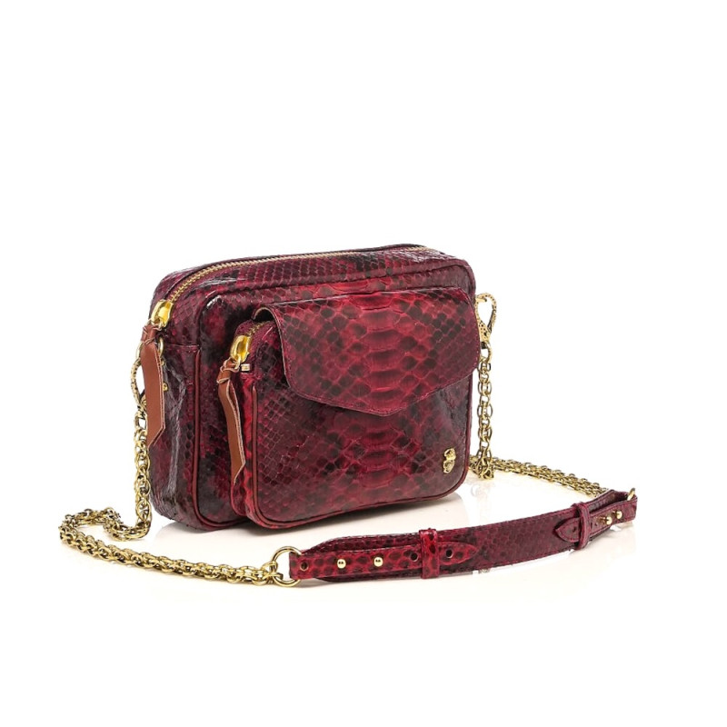 CLARIS VIROT Sac CHARLY burgundy