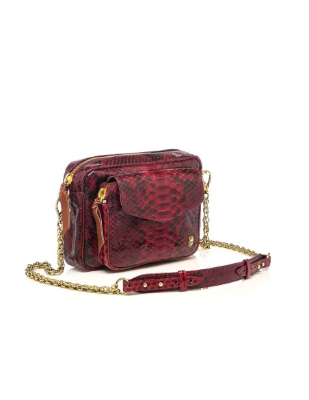 CLARIS VIROT Sac CHARLY burgundy