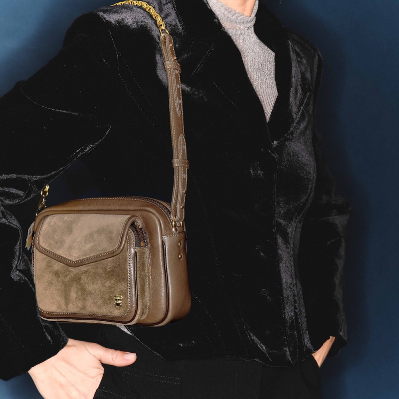 CLARIS VIROT Sac CHARLY taupe