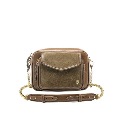 CLARIS VIROT Sac CHARLY taupe