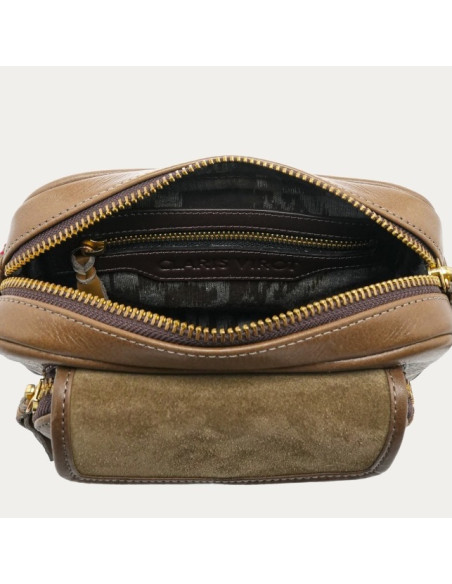 CLARIS VIROT Sac CHARLY taupe