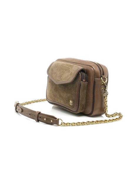 CLARIS VIROT Sac CHARLY taupe
