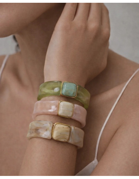 QUAIA Bracelet BATI Brun