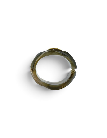 QUAIA Bracelet BULLE Brun