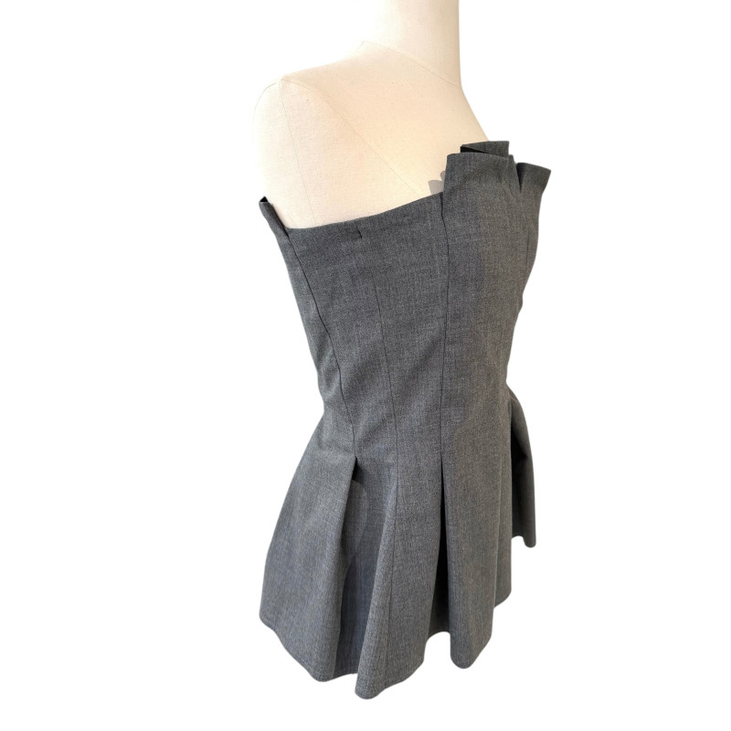 PHISIQUE DU ROLE Top Bustier plissé