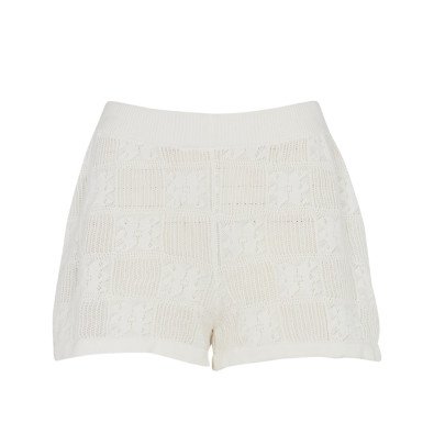 LA NOUVELLE Short CARLO Crochet Flower
