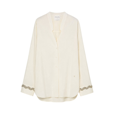 forte_forte Chemise brodée strass