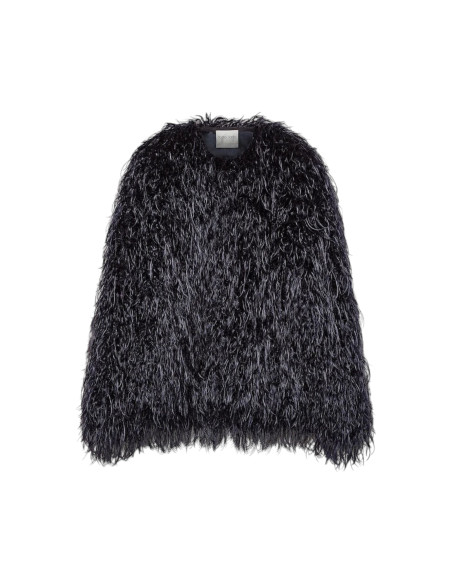 forte_forte manteau fausse fourrure