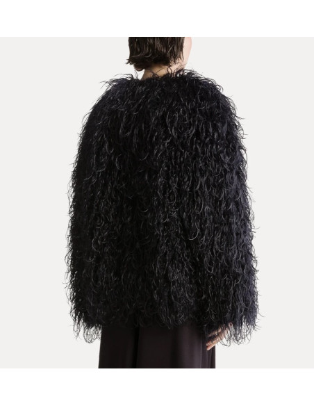 forte_forte manteau fausse fourrure