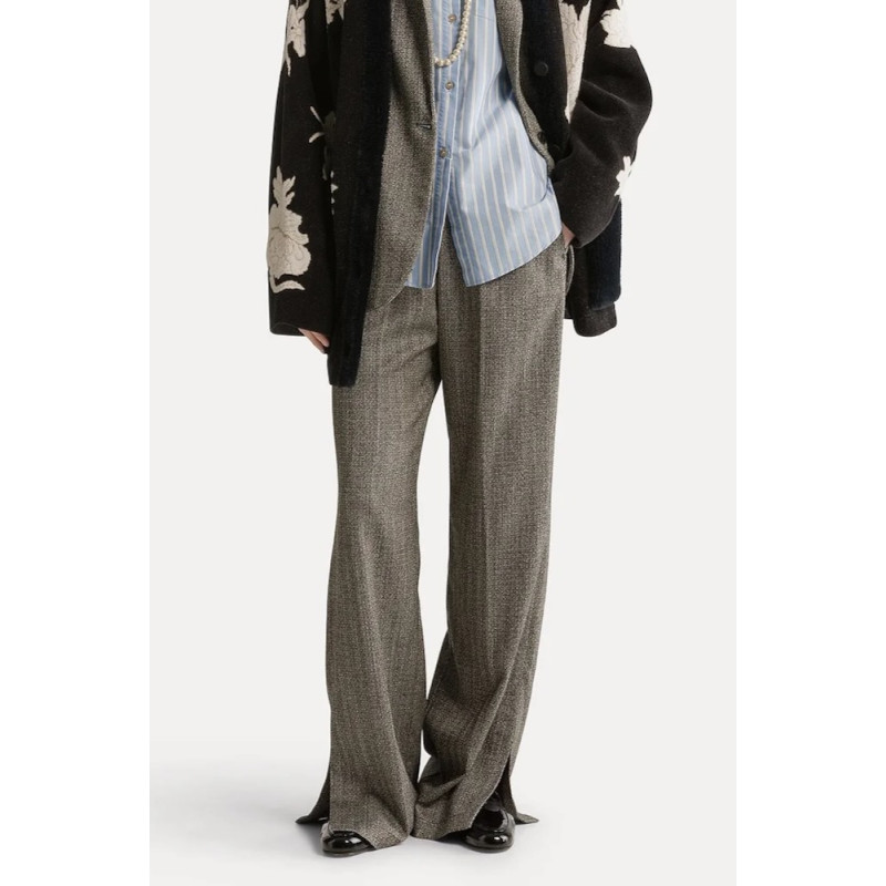 forte_forte pantalon chevrons