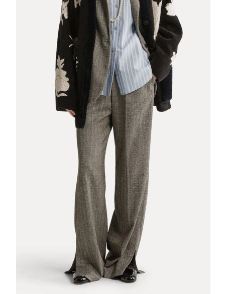 forte_forte pantalon chevrons