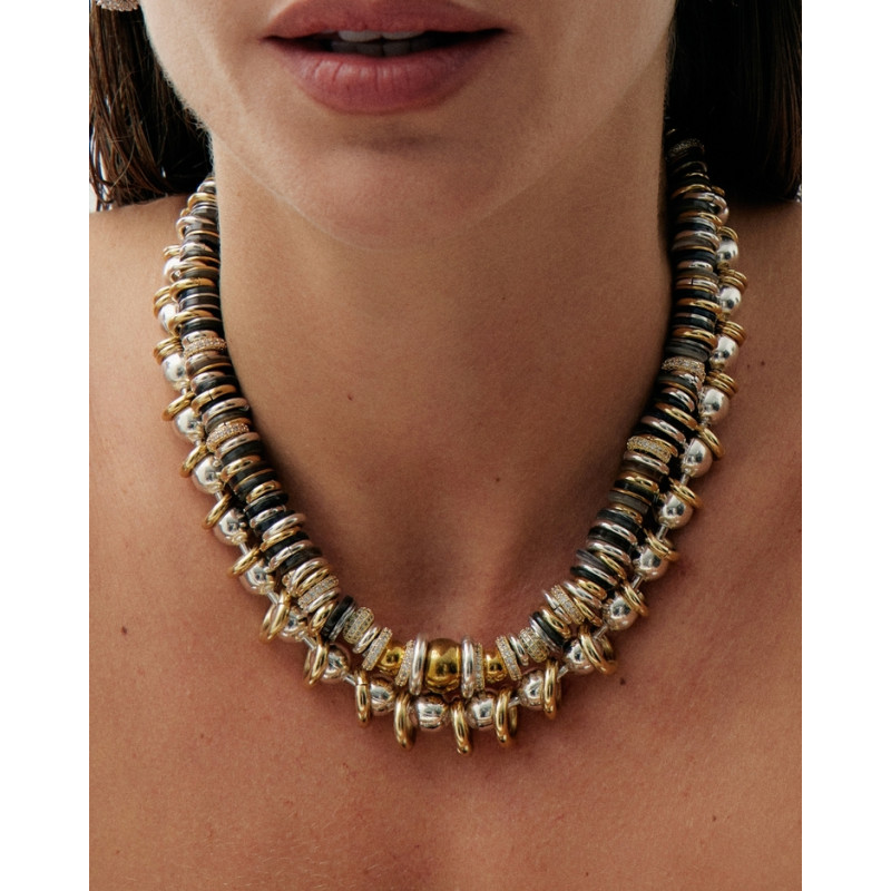SIGAL Collier BUBBLE Argent