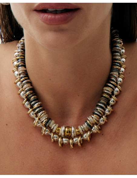 SIGAL Collier BUBBLE Argent