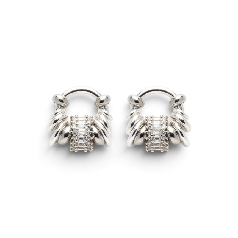SIGAL Boucles d'oreilles CHROME