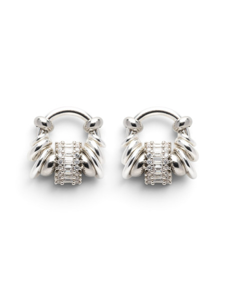 SIGAL Boucles d'oreilles CHROME