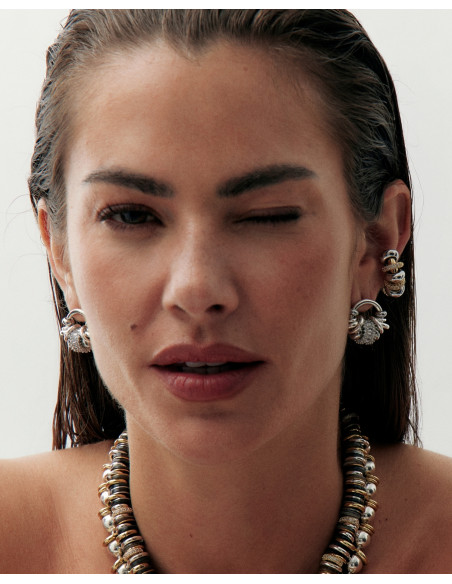 SIGAL Boucles d'oreilles CHROME
