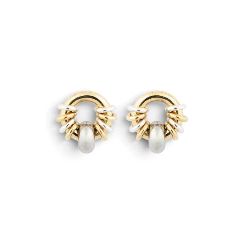 SIGAL Boucles d'oreilles BABY DONUT Or