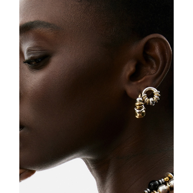SIGAL Boucles d'oreilles BABY DONUT Argent