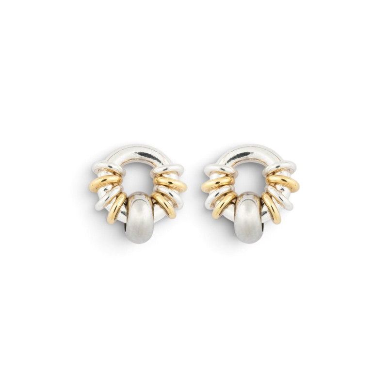 SIGAL Boucles d'oreilles BABY DONUT Argent