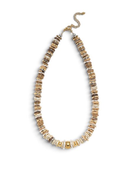 SIGAL collier TWIST RONDELLE camel