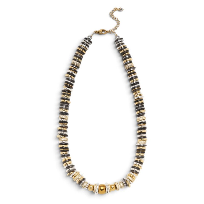 SIGAL Collier TWIST RONDELLE Noir