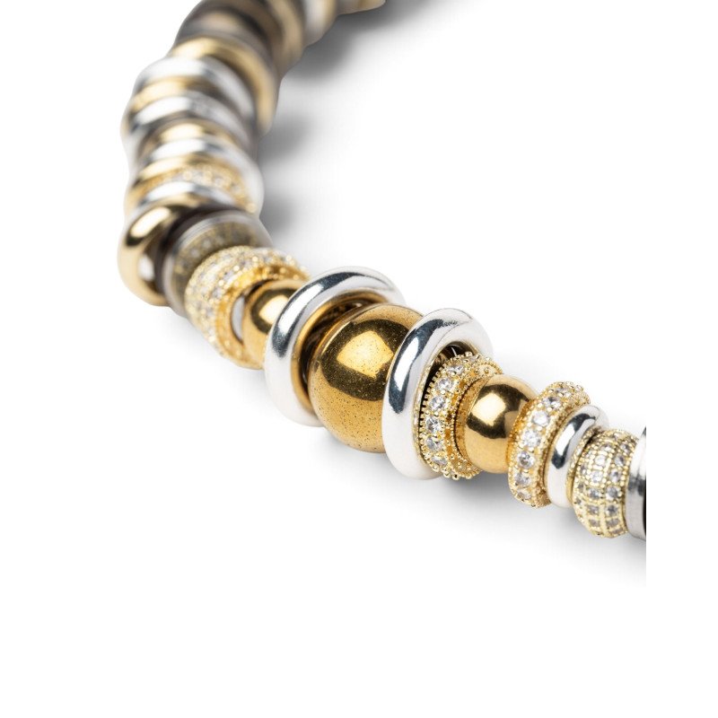 SIGAL Collier TWIST RONDELLE Noir