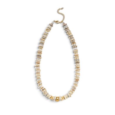 SIGAL Collier TWIST RONDELLE Crème