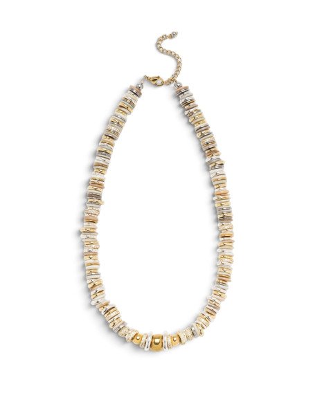 SIGAL Collier TWIST RONDELLE Crème