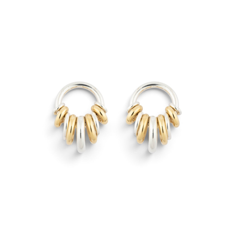 SIGAL Boucles d'oreilles DONUT Uni Argent