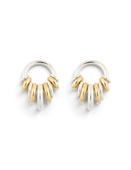 SIGAL Boucles d'oreilles DONUT Uni Argent