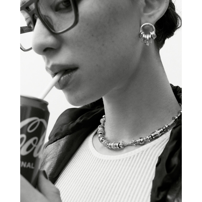 SIGAL Boucles d'oreilles DONUT Uni Argent