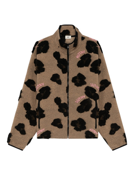 AUTRY Veste Jacquard Leopard