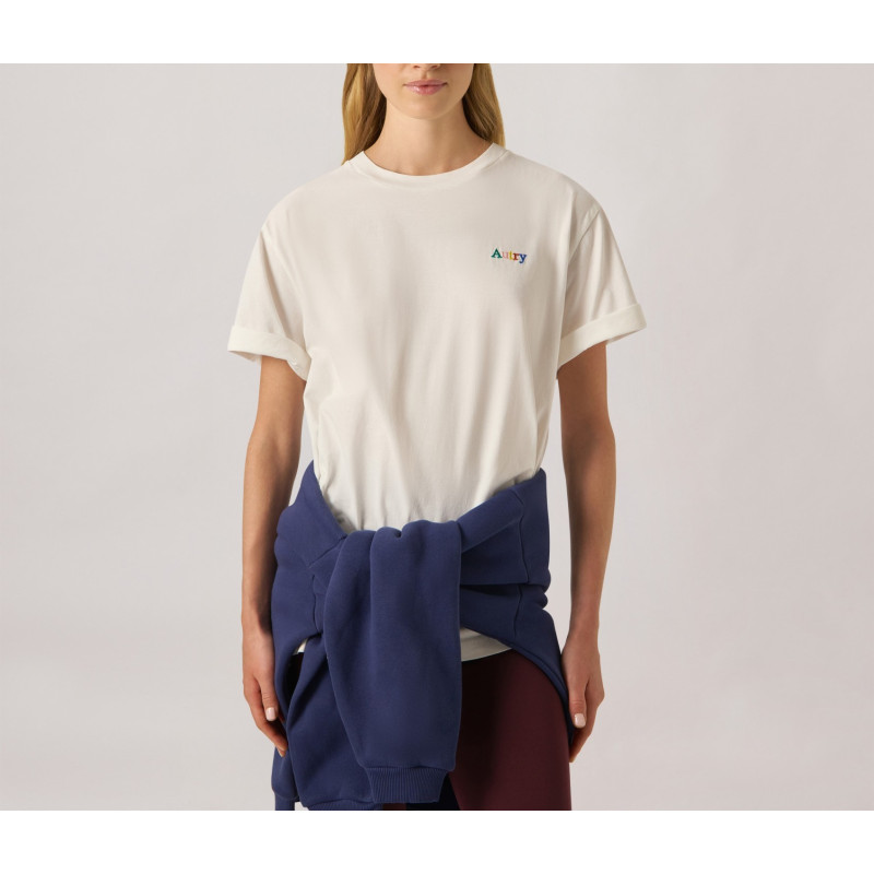 AUTRY T-Shirt Unisex Logo Multicolore
