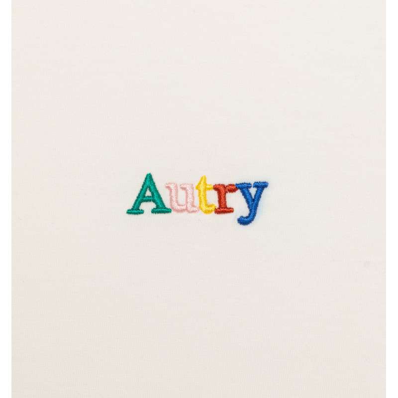 AUTRY T-Shirt Unisex Logo Multicolore