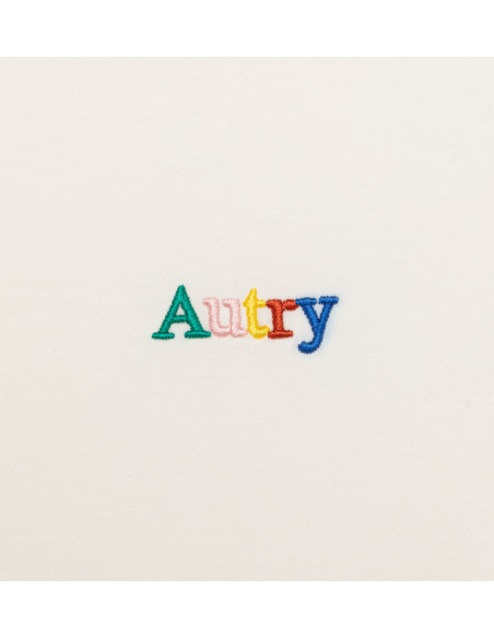 AUTRY T-Shirt Unisex Logo Multicolore