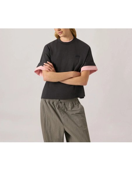 AUTRY T-Shirt Boxy Noir
