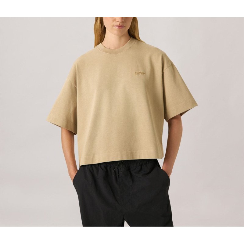 AUTRY T-Shirt Boxy Beige