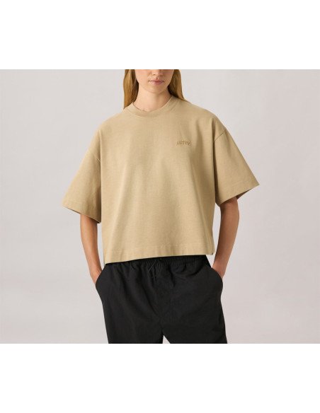 AUTRY T-Shirt Boxy Beige