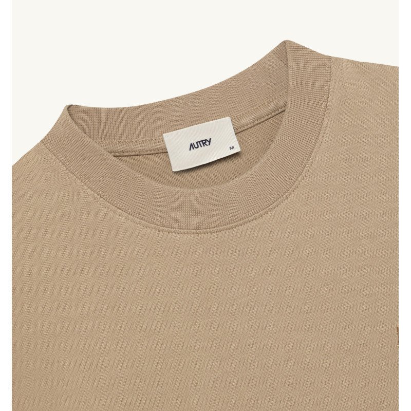 AUTRY T-Shirt Boxy Beige