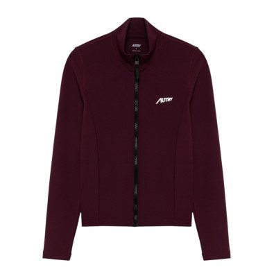 AUTRY VESTE en jersey bordeaux